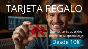 Tarjeta regalo. Haz que los tuyos inviertan en tu conocimiento